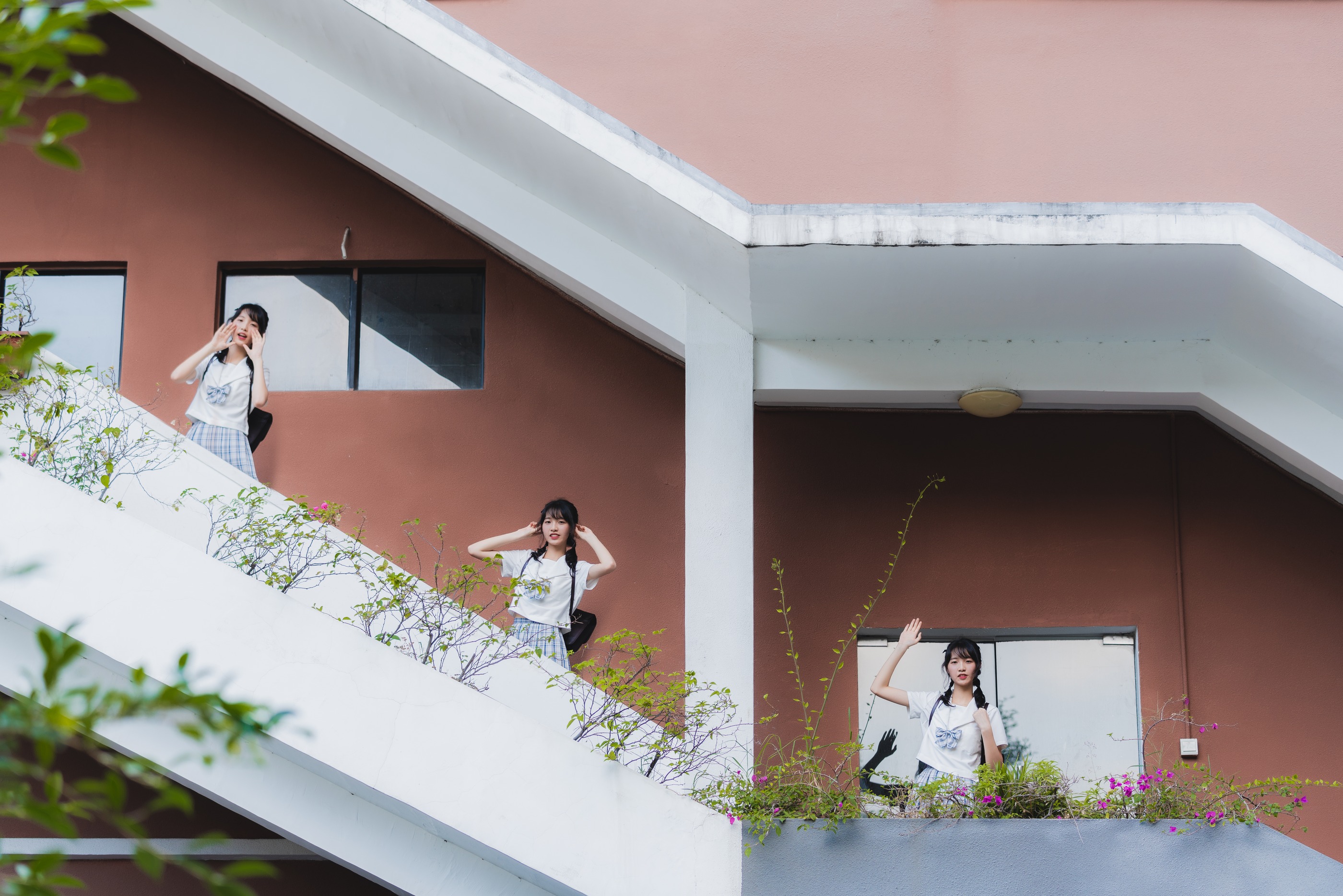 图片[1]-西瓜少女 西呱呀呀呀 – NO.039 西瓜少女(西呱呀呀呀) 制服的西瓜[18P]-XikXak